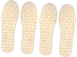 2 Pares De Palmilhas Térmicas Forradas Com Lã Para Botas E Calçados Inverno Isolantes Tênis