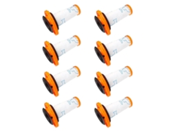 Conjunto De 8 Filtros Para Aspirador De Pó Sem Fio X-force Flex 9.60, Com Cabeça De Lavagem Lavável E Reutilizável, Além De Acessórios Para Esfr_ptg