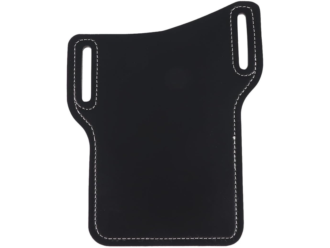 Bolsa Prática Para Celular Em Couro Pu Para Homens