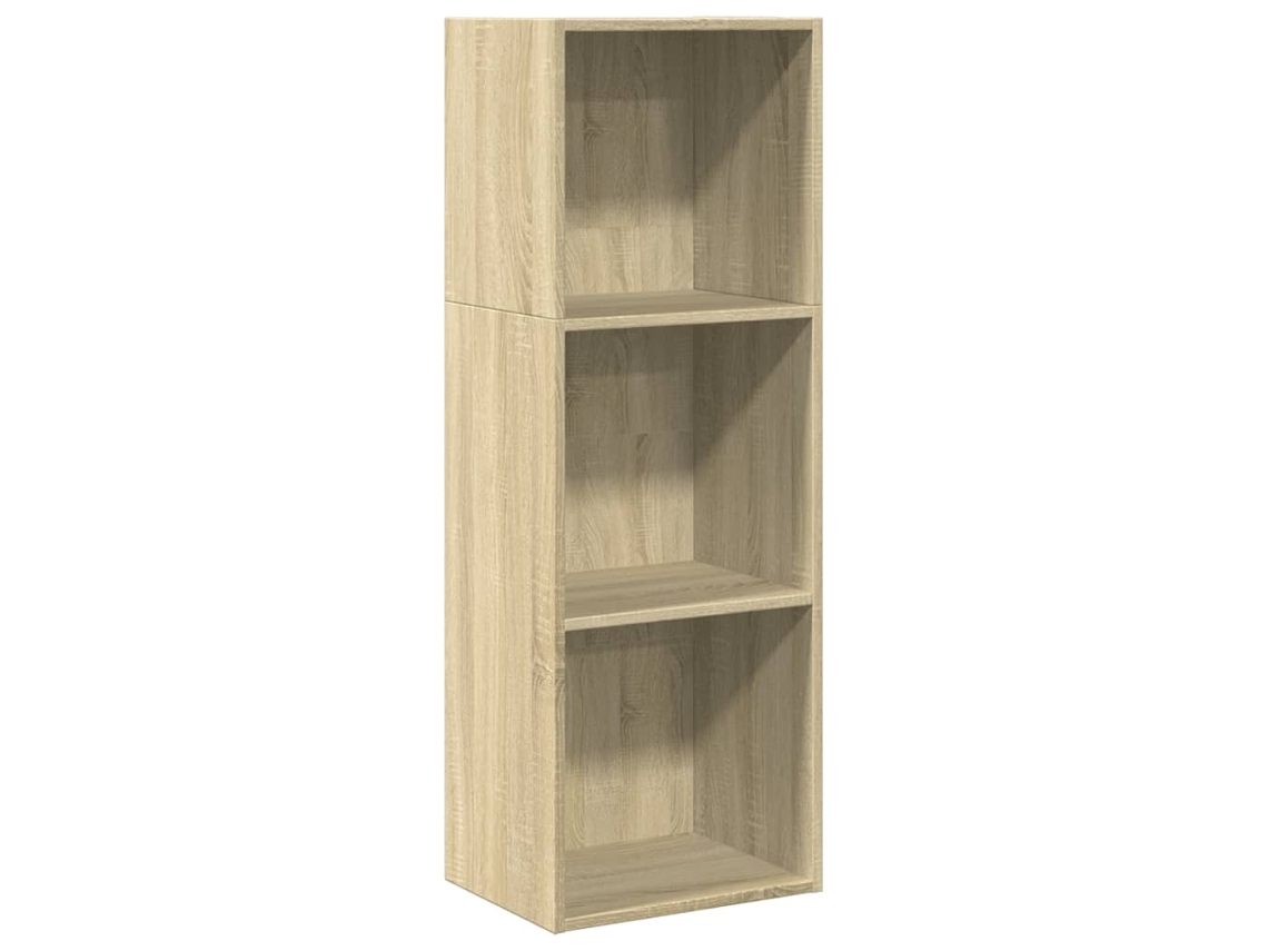 Bookcase, Bookcases Vidaxl Marrom Madeira Processada (n/a)