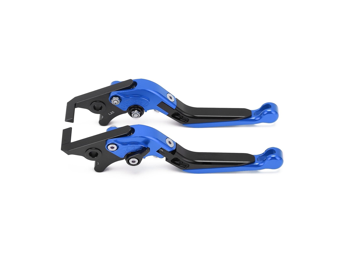 2 Peças De Alavancas De Freio Para Moto, Compatível Com Yamaha Nmax 155 2015 2021, Azul. Sygo