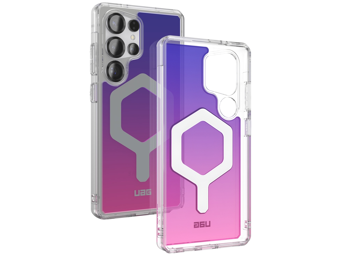 Capa Ultra Magsafe Antichoque Para Samsung Galaxy S25 Ultra Uag Acrílico Roxo