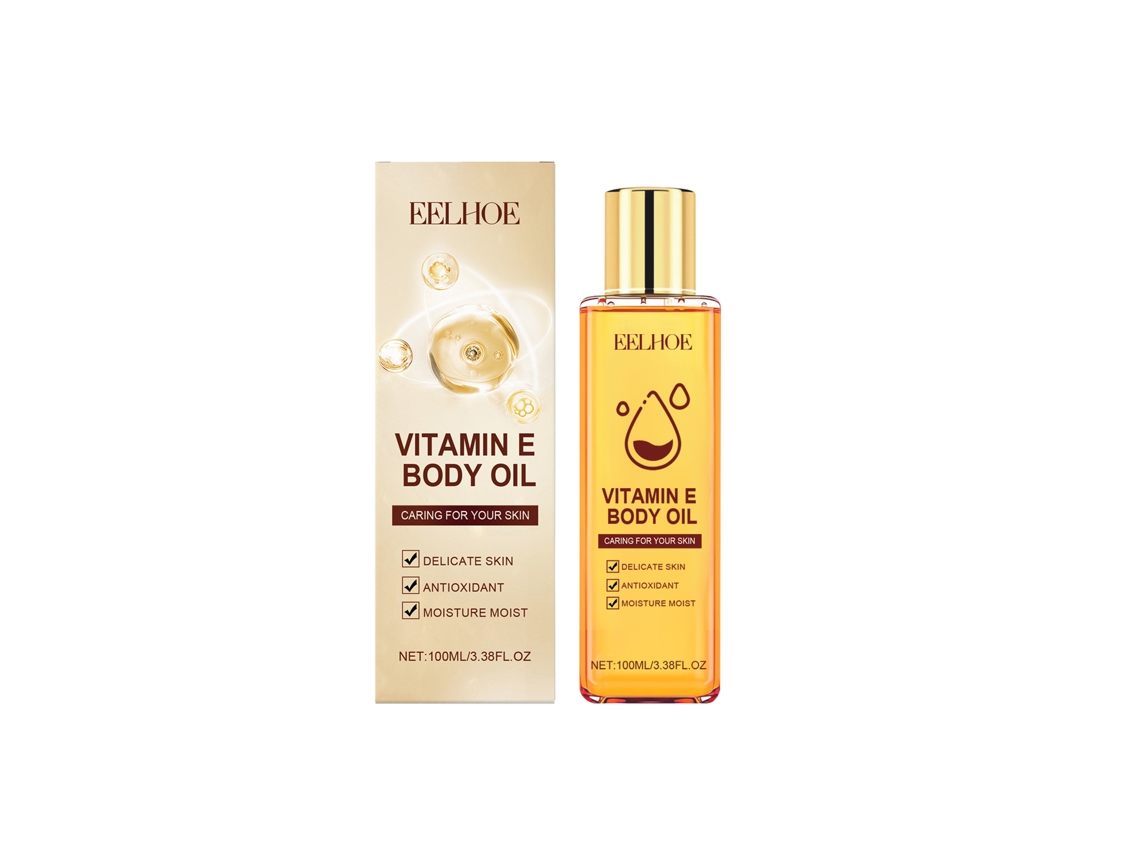 Hidratação Profunda do Corpo com Óleo LAXISCREED e Vitamina e