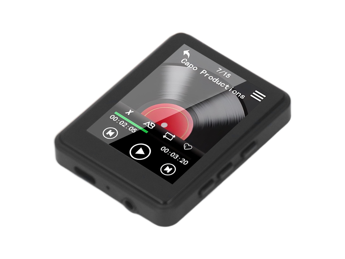 Leitor Mp3/mp4 Yizhood T7 2.4inch Com Cartão Tf 8g (preto)