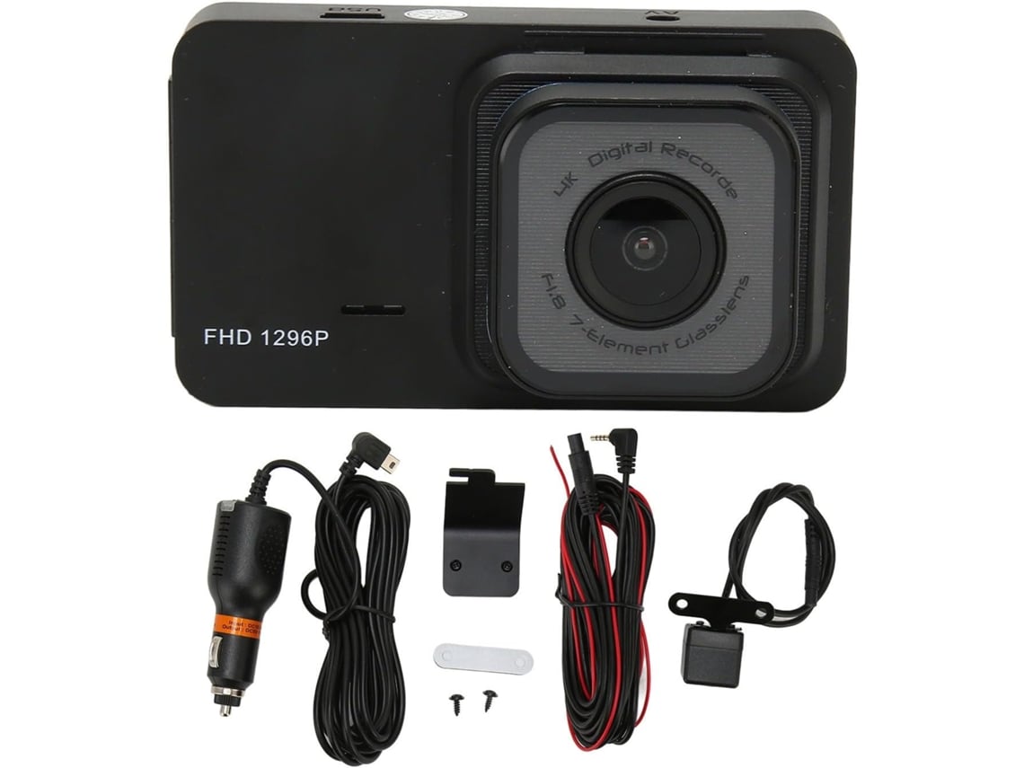 Câmera Traseira e no Painel, Tela Hd de 3 Polegadas com Resolução de 1296p, Wi fi SFUSHOS