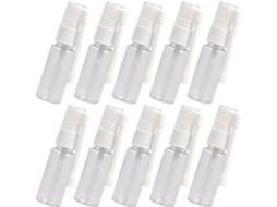 Conjunto de 10 frascos de spray vazios para água e perfume.