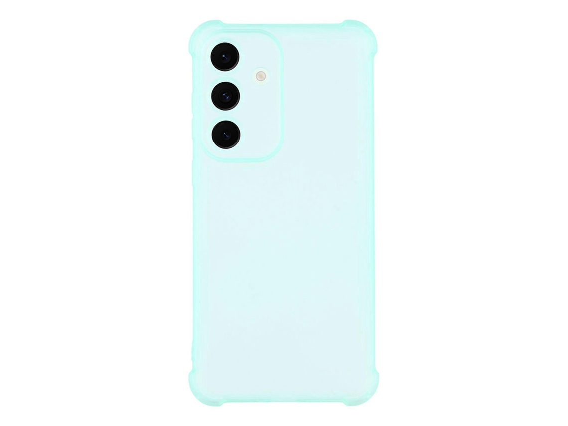 Capa Tkdaddy Para Samsung Galaxy S25 Fe, Capa Traseira De Tpu Fosca Com Toque, Recortes Precisos, Transparente, Verde