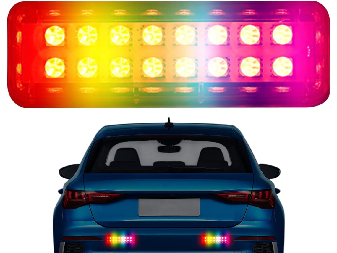 Luzes De Seta Para Carro, Iluminação Led De Alto Brilho Em 7 Cores