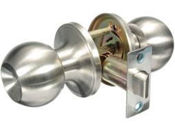 Conjunto De Maçanetas Porta Aço Inoxidável Com Fecho Gancho, 25mm A 45mm, Para Banheiro, Com Trava De Passagem, Sem
