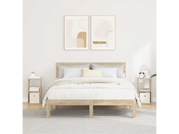 Vidaxl Mesa-de-cabeceira 2 Pcs Carvalho Sonoma 25,5 X 22 X 49,5 Cm