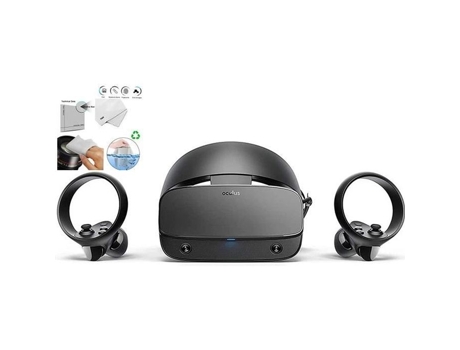OCULUS Headset para Jogos Vr de Realidade Virtual Rift S Alimentado Por Pc Controladores de Toque Duplo Áudio 3D