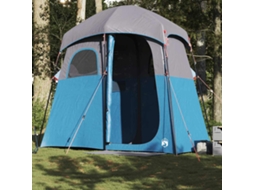 Vidaxl Tenda Para Duche Para 2 Pessoas Impermeável Azul