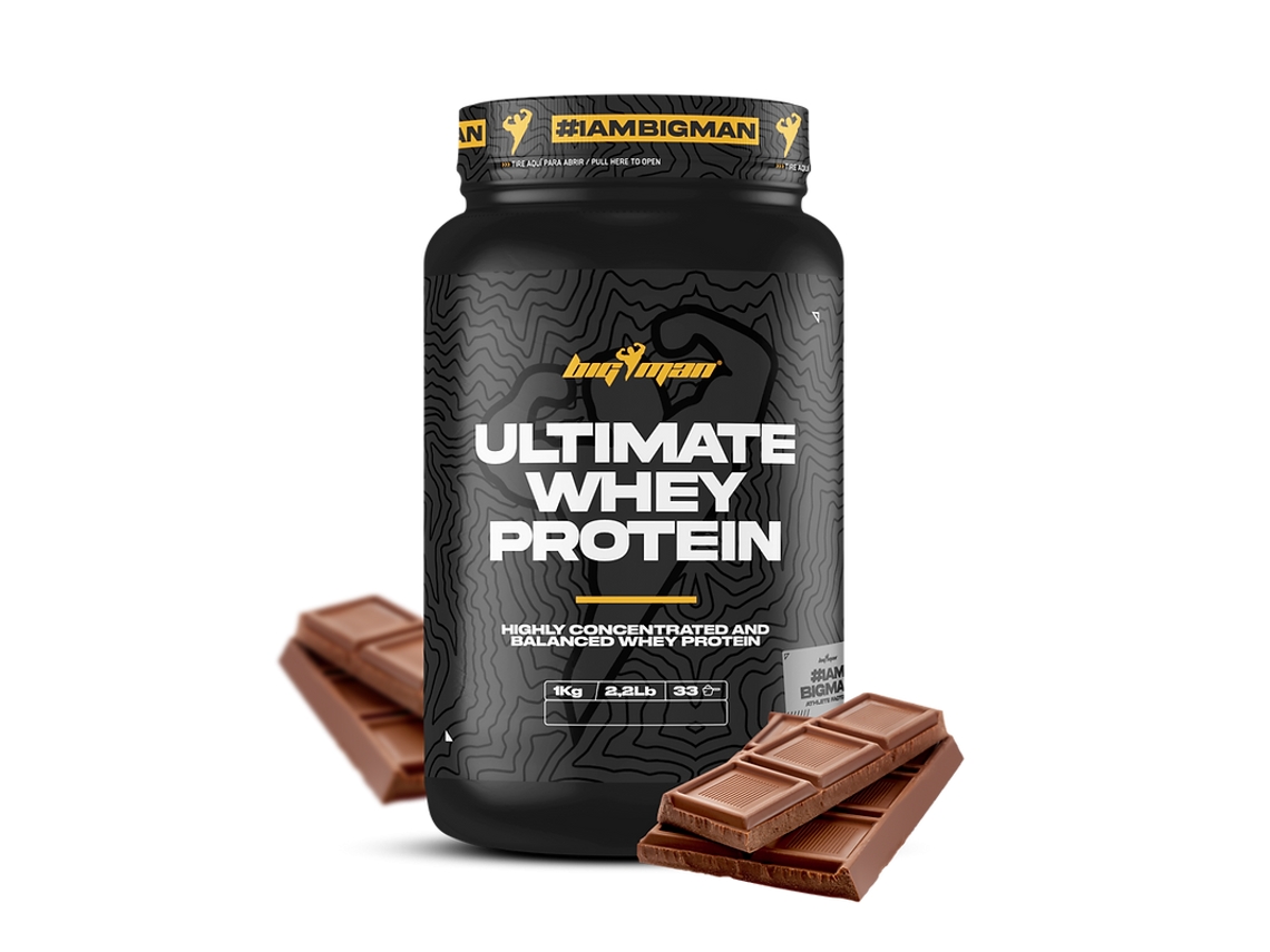 Ultimate Whey Protein 2,2 Lbs 1 Kilo Big Man