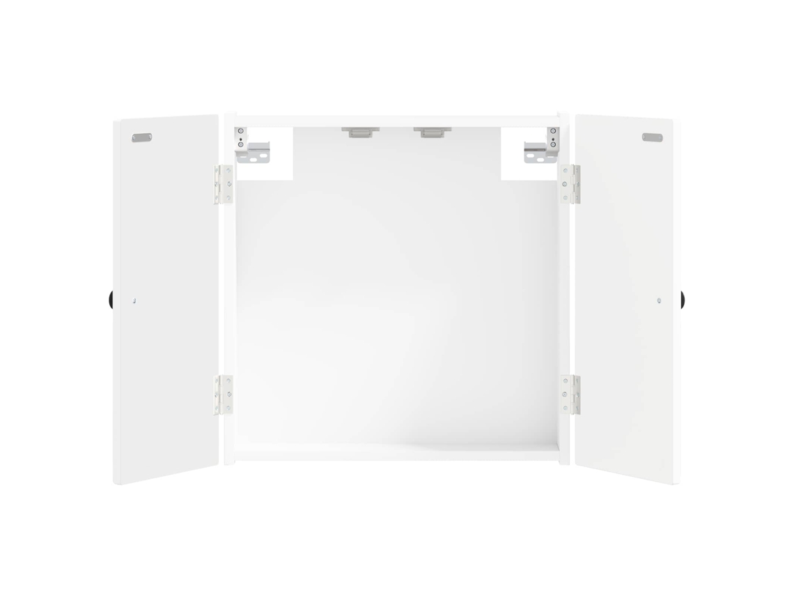 Vidaxl Armário Para Dartboard Breda Branco 52,5 X 10,5 X 53,5 Cm