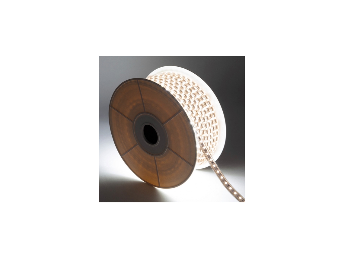 Rolo de Fita Led Regulável 220V Smd2835 500 Lm/M Largura 12Mm 50M Ip65 LEDKIA