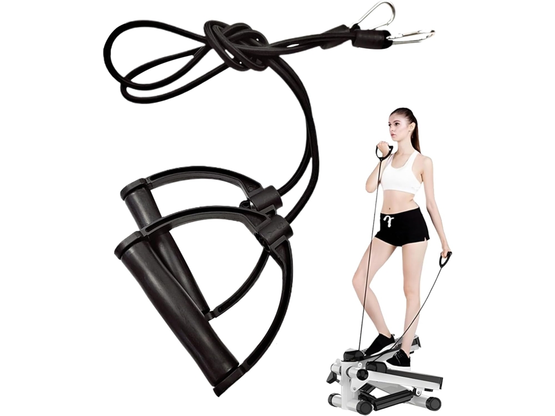 Faixas Elásticas Stepper Fitness Com Cordas De Puxar E Alças | Cintos Elásticos, Equipamento Multifuncional