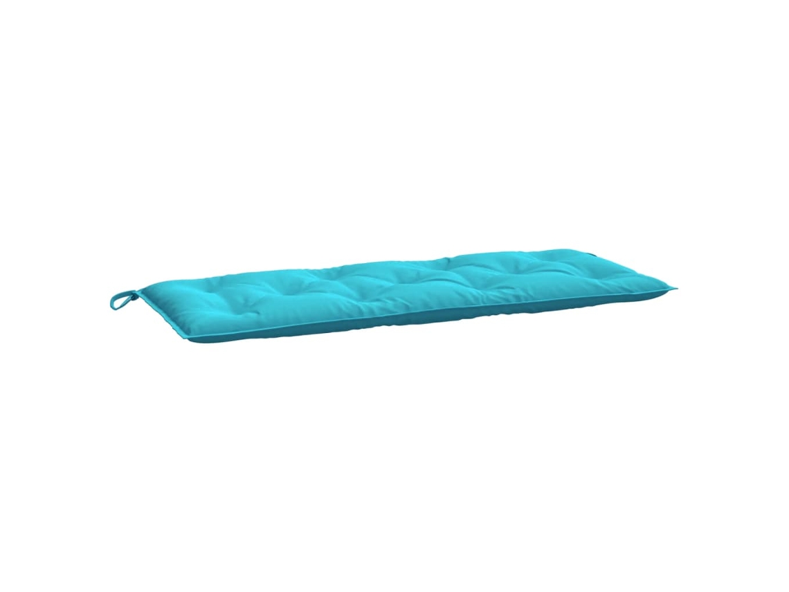 Garden Bench Cushion, Garden Bench Cushions Vidaxl Turquesa Tecido (120 X 50 X 7 Cm)