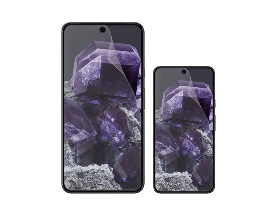 Conjunto de Películas de Ecrã Protectoras Frente Compativel para Google Google Pixel 8A GIFT4ME Hidrogel Transparente (2un)