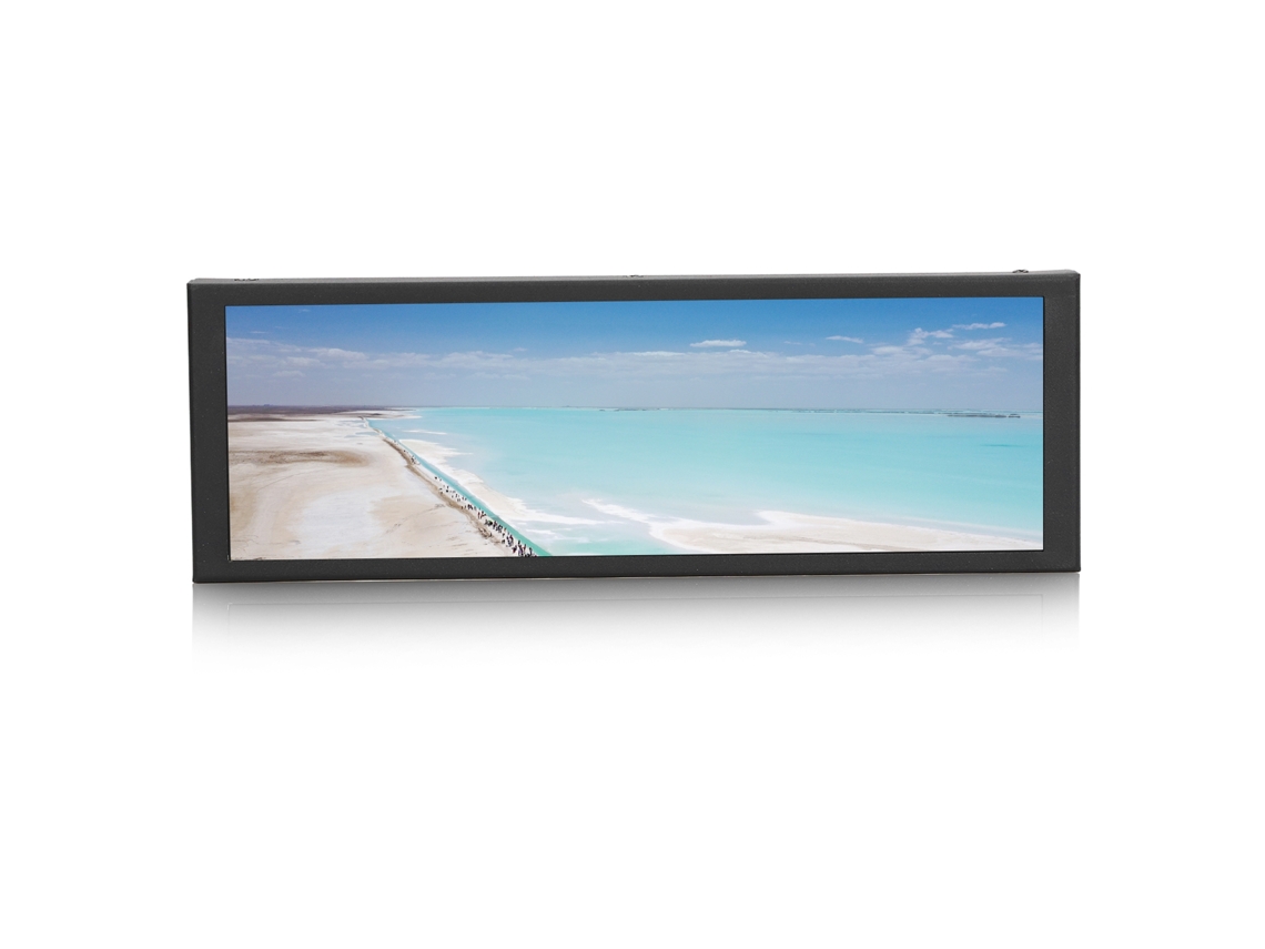 Laxiscreed Gabinete Para Pc Com Tela Secundária Tft Lcd De 7.9" E Monitorização De Temperatura