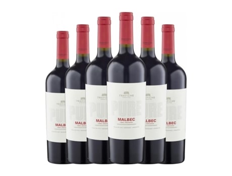 Vinho TRAPICHE Pure Malbec Mendoza (0.75 L - 6 Unidades)