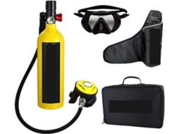 Mini Cilindro de Mergulho SFUSHOS com Respirador, Estilo Lazer ao Ar Livre