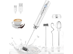 Batedor Manual Recarregável Usb, Para Leite, Ovos E Café, Presente Ideal Para Casa Rosae
