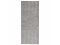 Conjunto 1 Tapete Interno Vidaxl Cinzento Poliéster (200 X 80 Cm)