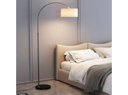 Luminárias De Chão Modernas Para Sala Estar, Luminárias De Chão Pretas Com Haste Ajustável, Luminárias De Chão Com