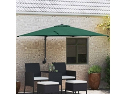 Vidaxl Guarda-sol De Jardim Verde 248,5 X 247,5 X 160 Cm