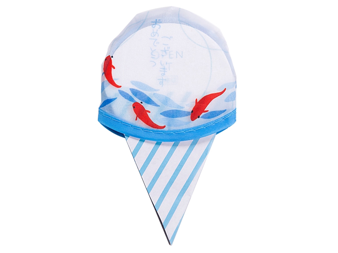 Ventoilha Plegável Portátil Mini Viagem Verão Kyoto Carp