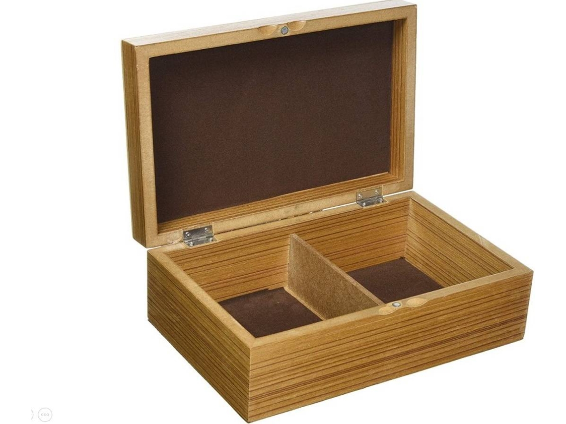 Caixa para Peças de Xadrez LOJA X CMP (Idade Mínima: 5 Anos - 24 x 15.5 x 11.5 cm - Madeira)