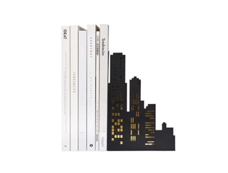 BALVI Bookend City Lights com Iluminação Led