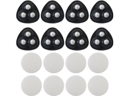 Conjunto De 8 Deslizadores Móveis E Eletrodomésticos – Cozinha, Cafeteira, Liquidificador, Forno – Evita Que Os