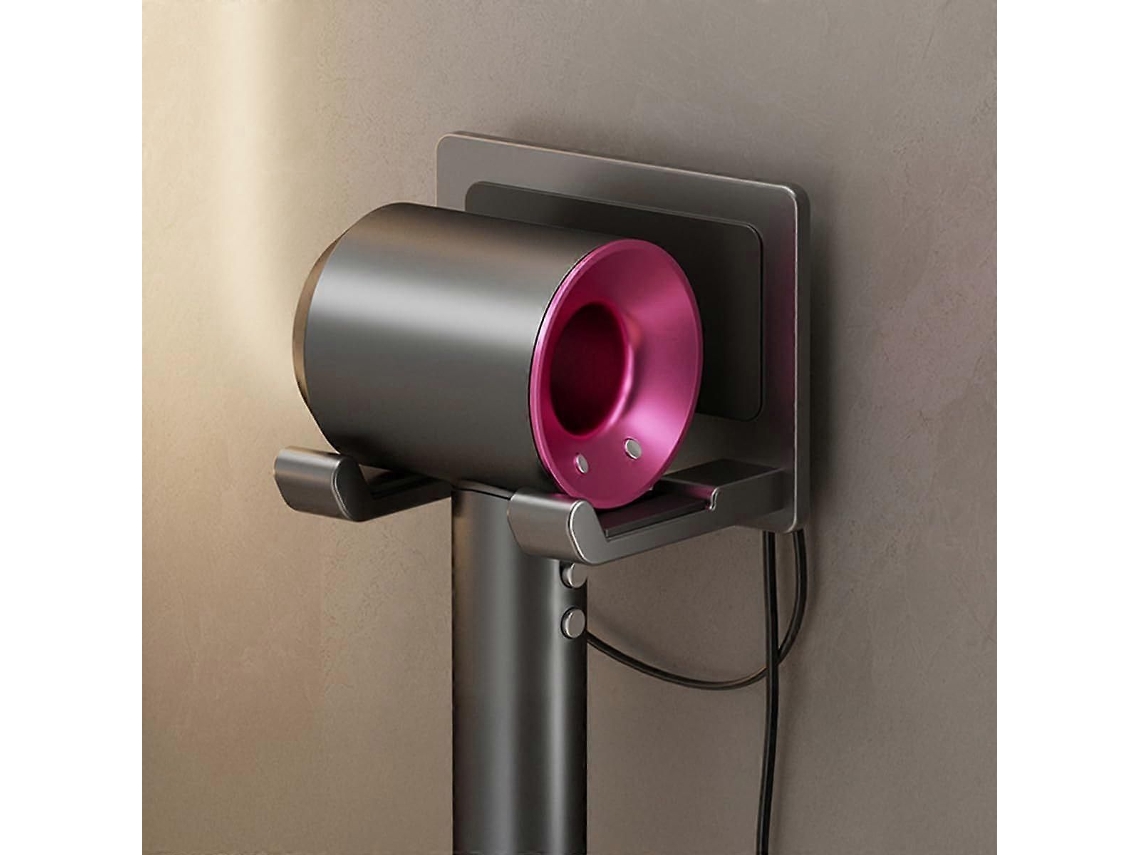 Suporte para Secador de Cabelo , Adesivo Parede Cabelo, Dyson Sem Necessidad GOKOCO (1 Unidade)