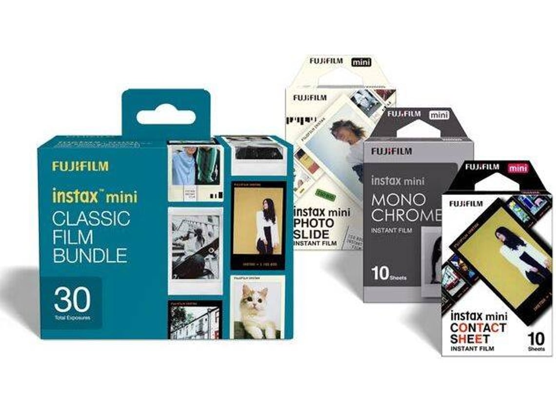Bundle Filmes FUJIFILM para Instax Mini Classic (3 x 10 unidades)