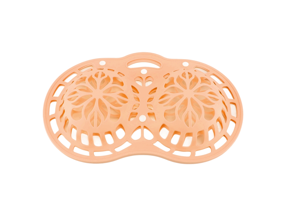 Rebe-sacola De Lavagem De Lingerie Silicone Bege A-36d