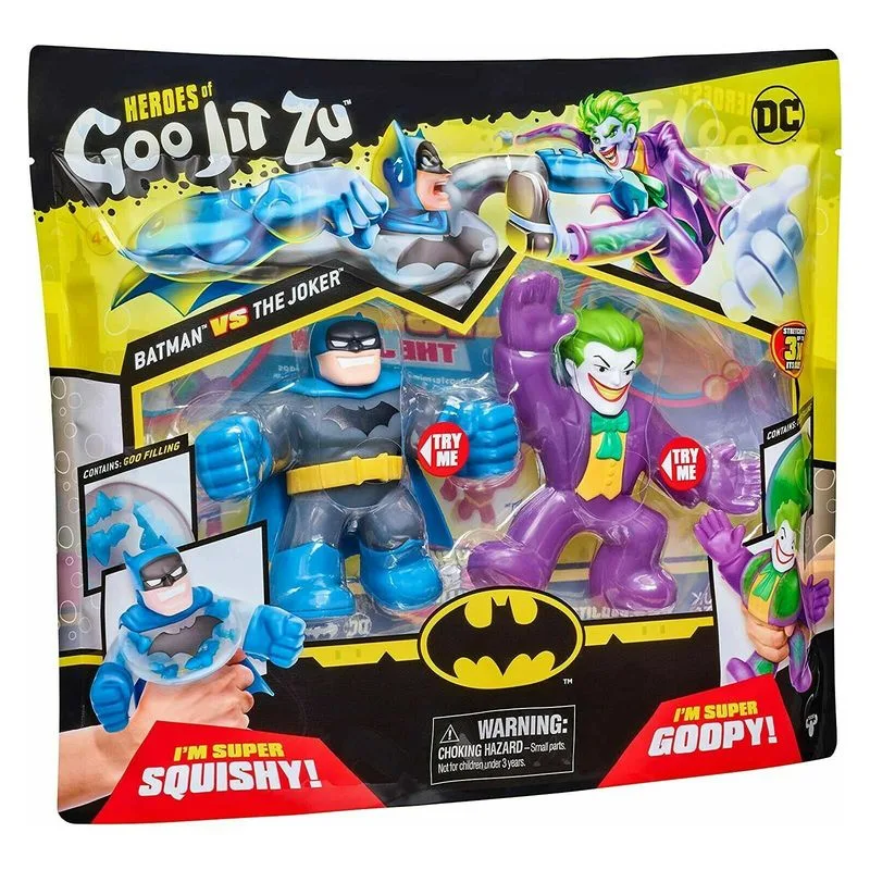 Herois Goo Jit Zu Dc Batman Vs Joker Bandai 41184 Bandaip25