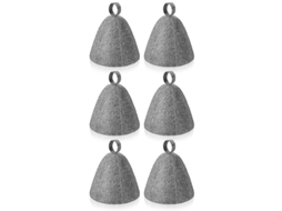 Toucas de Feltro para Sauna da Pieces, Touca de Natação, Proteção Cabeça, Touca Absorvente para Sauna, Chuveiro e Banho de Vapor AQUAFORGE