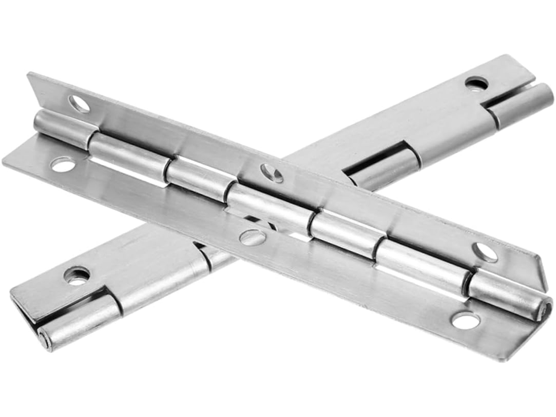 Conjunto De 6 Dobradiças Aço Inoxidável Reforçadas Para Portas