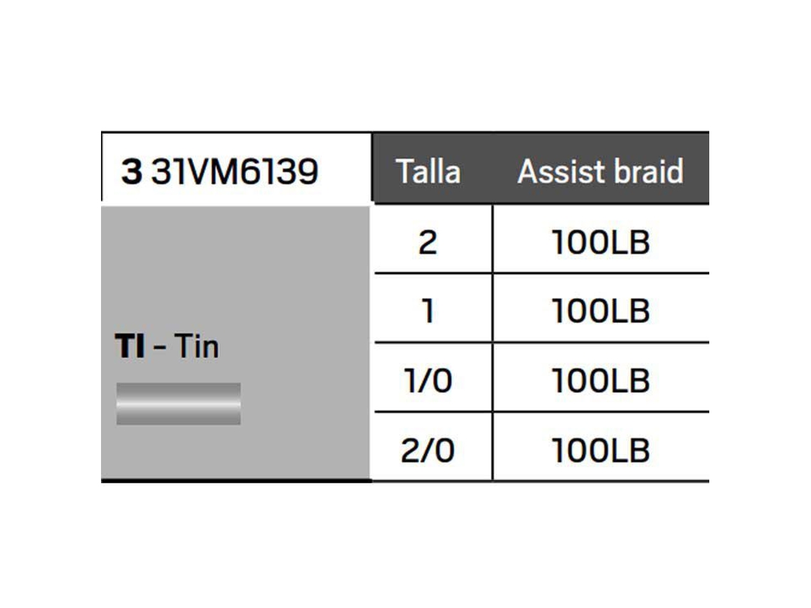 VMC 6139 Light Jigging T1 3 Units