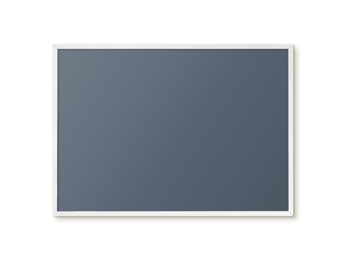 Magnetic Board Chestnut Brown For The Living Room Espelharte (70x50 Cm)