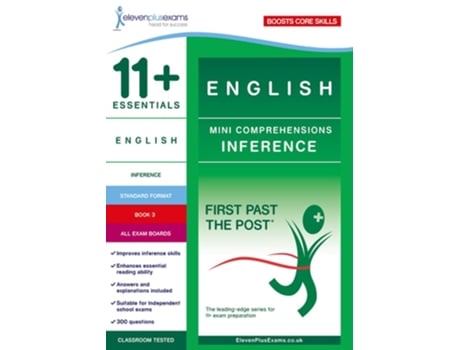 Livro 11 Essentials English Mini Comprehensions Inference Book 3 de Eleven Plus Exams (Inglês)
