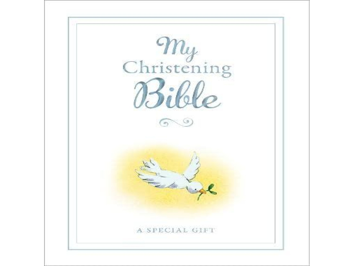 Livro My Christening Bible de Sally Ann Wright (Inglês)