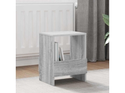 Vidaxl Estante De Revistas 2 Unid. Cinza Sonoma 35 X 30 X 45 Cm