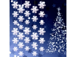 Laxiscreed Decoração De Natal Com Flocos De Neve De 3 Metros Para Festa E Decoração De Casa