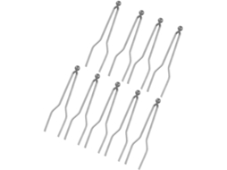 Conjunto de 9 Pontas Metal para Pirografia, Ideais Ferramentas Queima Madeira. Compactas e Duráveis, CHABERLU