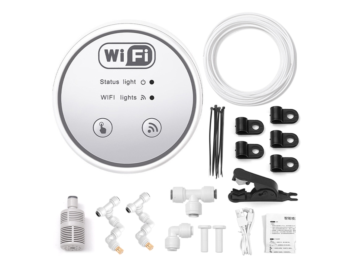 Sistema de irrigação inteligente com timer WiFi S/MARCA