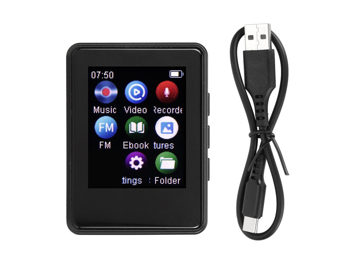 Reprodutor de Música LAXISCREED Bluetooth 5.0 Tela Touch