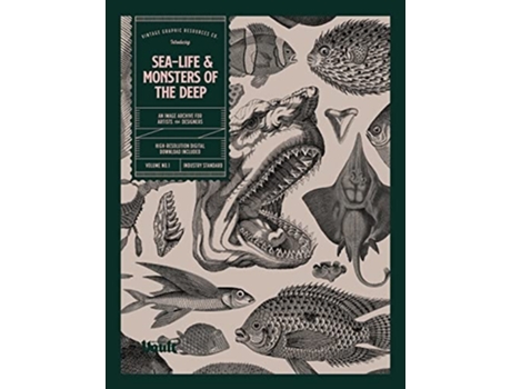 Livro Sea-life & Monsters of the Deep de James ( Inglês )