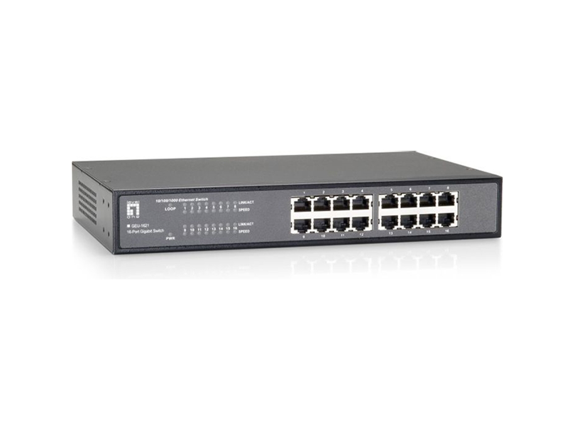 Levelone Switch 16x10/100/1000